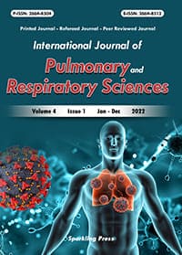 International Journal of Pulmonary and Respiratory Sciences Cover Page